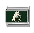 Charm the Green cat