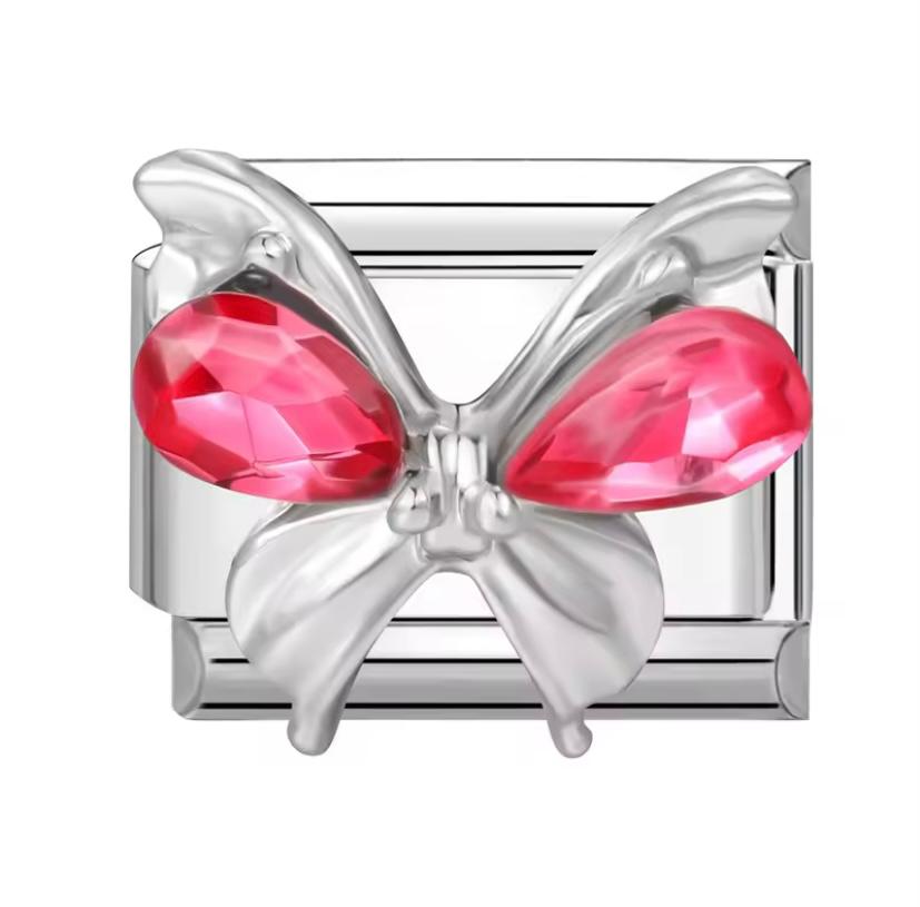 Charm Butterfly in Pink