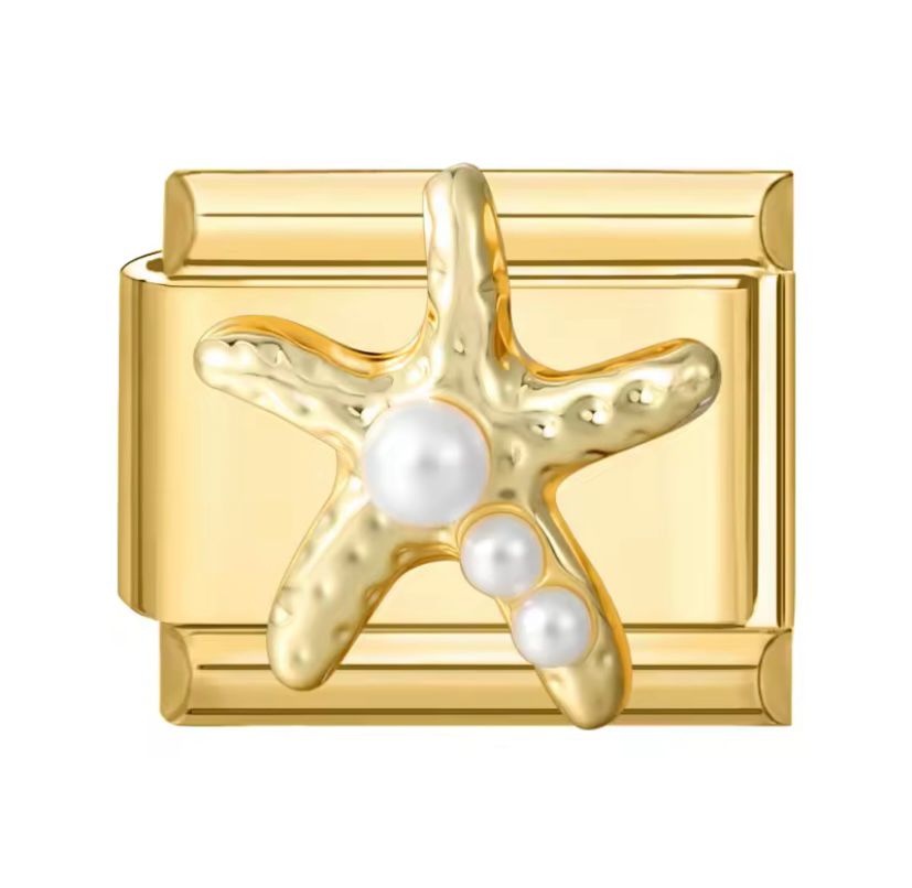 Charm Golden Starfish