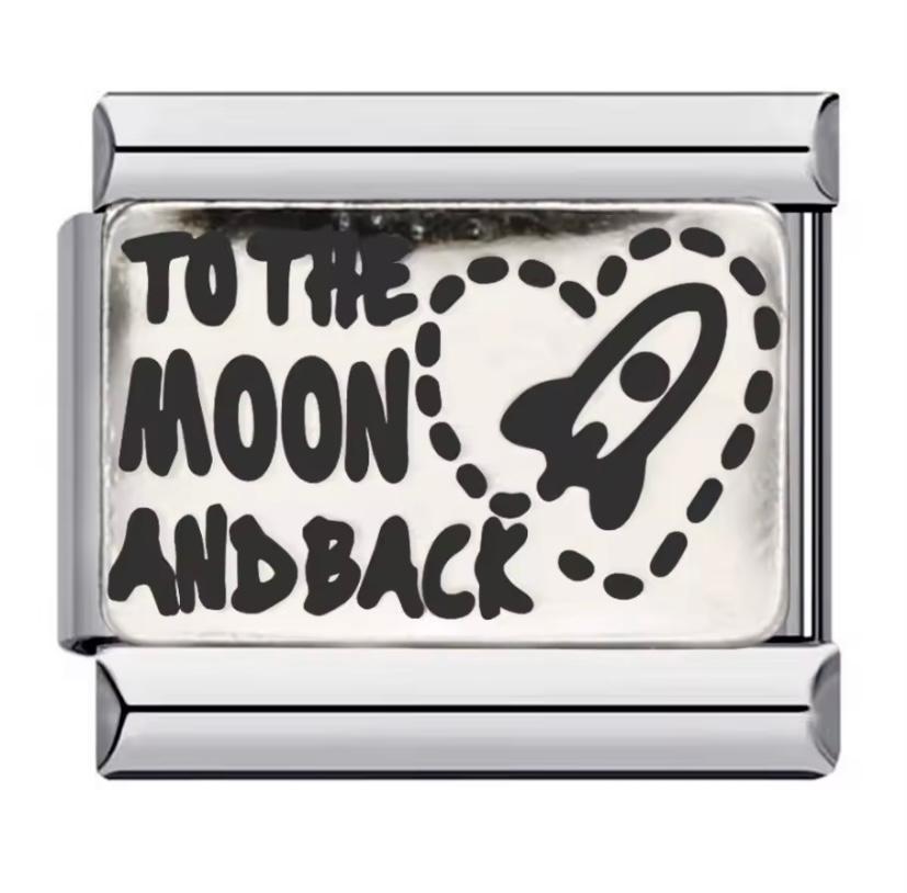 Charm to the Moon and Back
