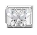 Charm White Butterfly